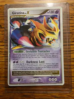 Pokemon TCG Giratina LV.X DP38 Diamond and Pearl - Holo, Black Star Promo -LP- - Image 2