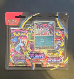 Pokemon TCG: Phantasmal Flames Triple Blister Pack (Sneasel) - New & Sealed - Image 1
