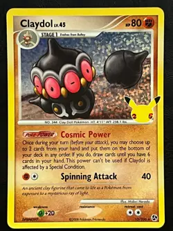 Pokemon Claydol Holo - Celebrations Classic Collection - 15/106 - Image 1