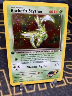 Rocket's Scyther 1st Edition Gym Heroes - 13/132 Holo - Pokemon TCG - Image 5
