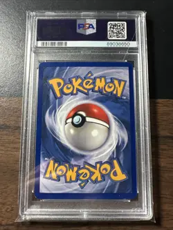 1999 POKEMON FOSSIL UNLIMITED #54 SHELLDER PSA 7 NM - Image 2