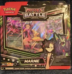 Pokemon TCG Rival Battle Deck Marnie's Morpeko 2025 New Sealed - Image 1