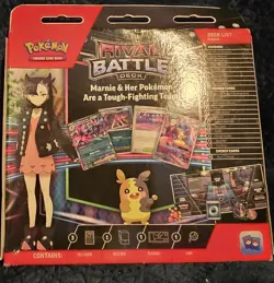 Pokemon TCG Rival Battle Deck Marnie's Morpeko 2025 New Sealed - Image 2