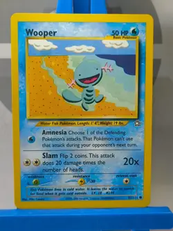 Wooper 82/111 - Regular Uncommon - Neo Genesis - Pokemon TCG - NM/M - Image 2