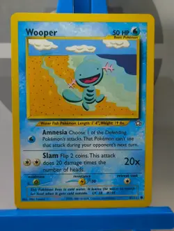 Wooper 82/111 - Regular Uncommon - Neo Genesis - Pokemon TCG - NM/M - Image 3