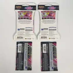 Pokemon Fusion Strike Boosters - 2x Sleeved / 2x Non-Sleeved - 4 Total Packs - Image 2