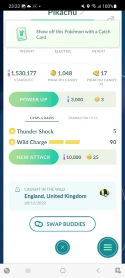 Pokemon Go Shiny Pikachu Christmas Costume 2022 - Image 2