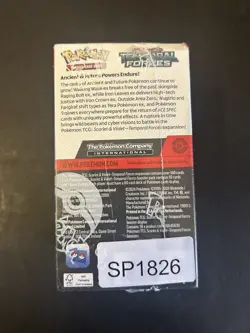 Pokemon TCG Temporal Forces Half Booster Box ( 18 Packs) New And Sealed! - Image 4