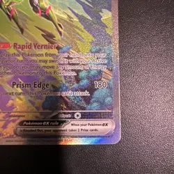 Pokemon TCG Iron Leaves EX Scarlet & Violet Temporal Forces 203/162 NM Condition - Image 5