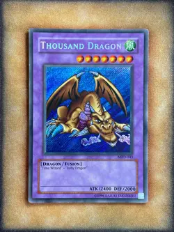 Yugioh Thousand Dragon MRD-143 Secret Rare Original Print MP - Image 1