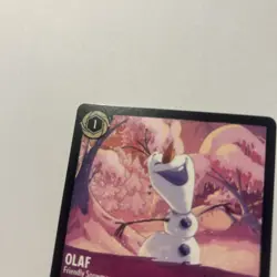 Disney Lorcana Demo Olaf Friendly Snowman Card - Rare - Image 4