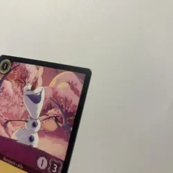 Disney Lorcana Demo Olaf Friendly Snowman Card - Rare - Image 5