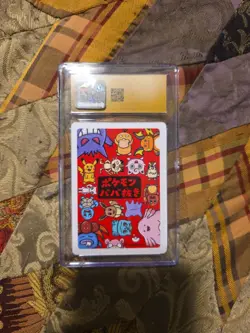 CGC 10 Pristine! Bulbasaur Old Maid 2019 Japanese Pokemon Card Slab - Image 5