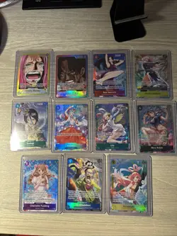 ONE PIECE TCG Card Lot (11 Cards All Near Mint) - Image 1