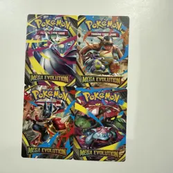 Pokemon TCG Mega Evolution Trainer Tips Art Card Set Build And Battle Prerelease - Image 1