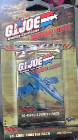 GI JOE TCG Trading Card Game 10 Card ARMORED STRIKE. G.I. CCG Collection - Image 1