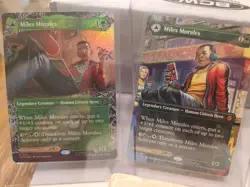 MTG Spiderman Mythic Rare Lot Of 3 Foil Miles Morales Cards 0211 0200 0018 - Image 4