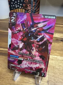 Gundam Card Game Newtype Rising Strike Rouge GD01-069 R+ Holo Foil - Free Ship - Image 3