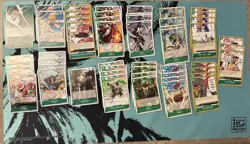 One piece card game Kuro East Blue Deck Core Green Cards Collectable Trading Set - Image 1