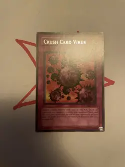 1x Crush Card Virus (TU01-EN006) Unlimited [Turbo Pack Booster One Pack] Mp - Image 1