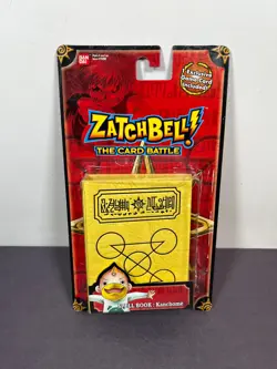 Zatch Bell The Card Battle SPELL BOOK KANCHOME Card 2005 Bandai Viz TCG - Image 1