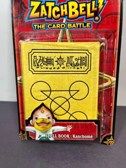 Zatch Bell The Card Battle SPELL BOOK KANCHOME Card 2005 Bandai Viz TCG - Image 2