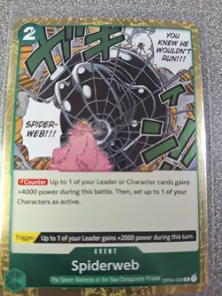 One Piece Trading Card - N230- Spiderweb OP04-035 - Image 1