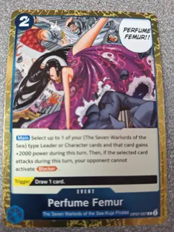 One Piece Card L120 - Perfume Femur OP07-057 - Image 1
