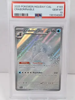 Crabominable - (Holiday Calendar) 149/142 Miscellaneous Cards & Products Holo - Image 1