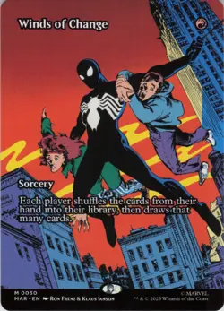 Winds of Change (Borderless) M Marvel Universe Eternal-Legal 30 NM Normal MTG - Image 1