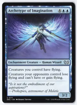 Archetype of Imagination U Commander: Duskmourn: House of Horror 111 NM - Image 1