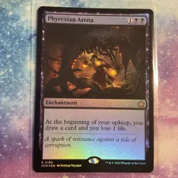 Phyrexian Arena (FOIL) x1 - MTG Foundations FDN #180 - Image 1