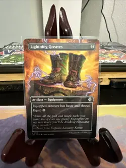 Lightning Greaves (Borderless) Commander: the Lost Caverns of Ixalan Regular - Image 1