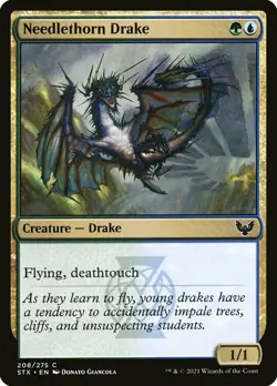 4 Needlethorn Drake 4x x4 - NM - Strixhaven - SPARROW MAGIC - Image 1