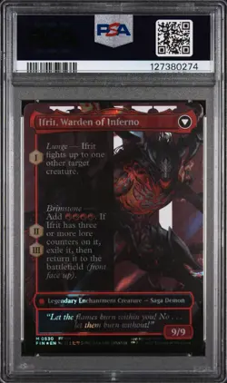 PSA 10 MTG Final Fantasy Clive, Ifrit's Dominant Borderless Surge Foil 0530 - Image 2