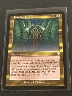 Invasion Sterling Grove MTG Magic the Gathering NM - Image 1