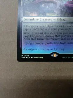 Emrakul, the Promised End INR #5 Foil Standard Art NM MTG - Image 2