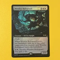 Werefox Bodyguard | Foil Extended Art | R | 329 | WOE | Magic: The Gathering - Image 1