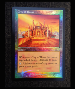 MTG City of Brass 7th Edition FOIL Magic The Gathering NM - Image 2