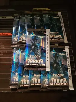 Magic the Gathering Tarkir Dragonstorm Collector Booster Pack - Sealed +Pack - Image 1