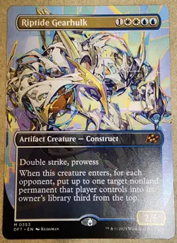 Riptide Gearhulk - #353 Regular (Borderless) Aetherdrift - Mtg - Image 1