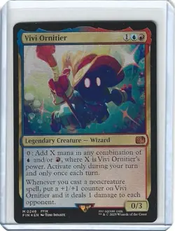 Vivi Ornitier 248 Final Fantasy MTG Universes Beyond Rare NM - Image 1