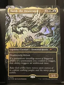 Yarok, the Desecrated FOIL # 25 MTG SLD Secret Lair Countdown Kit 2025 NM - Image 1