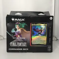 MTG FF Magic The Gathering Final Fantasy VI Commander Deck Terra Revival Trance - Image 1