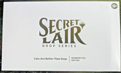 MTG SEALED SECRET LAIR DROP SERIES FOIL EDITION Cats Are Better Than Dogs - Image 1