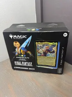 MTG Final Fantasy Commander Deck Counter Blitz feat Tidus, Yuna’s Guardian - NEW - Image 1