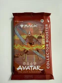 Magic the Gathering Avatar the Last Airbender Collector Booster Pack - Image 1