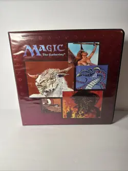 9-Pocket Binder - 4th Edition - Vintage - Magic the Gathering - Ultra Pro 1996 - Image 1