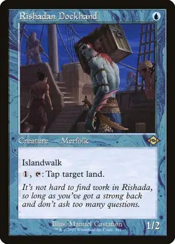 Rishadan Dockhand x1 1x FOIL Retro Modern Horizons 2 NM MTG - Image 1
