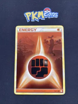 Pokemon TCG Sudowoodo Fighting Energy Heartgold & Soulsilver 120/123 Regular MP. - Image 1